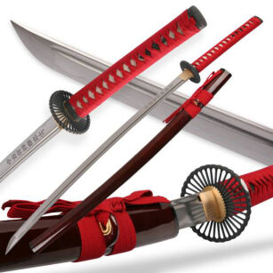 Selten Katana Schwert Gravierte Klinge Scharf Echt Zum Training Metall Stahl 1045 Samurai 100% Handarbeit nur für Erwachsene - 18 Jahre erforderlich DS044