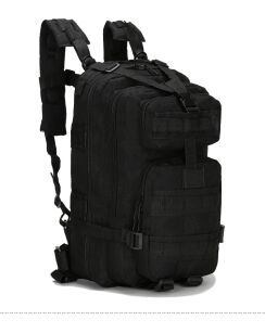 PLECAK TAKTYCZNY SURVIVAL WOJSKO WODOODPORNY CZARNY CY-298