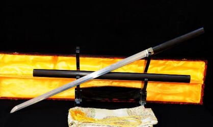 Samuraischwert Shirasaya HONSANMAI 1095 High Carbon Steel und geschichtet, R710