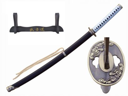 CZARNY MIECZ KATANA Z POCHWĄ 4KM85-410BK