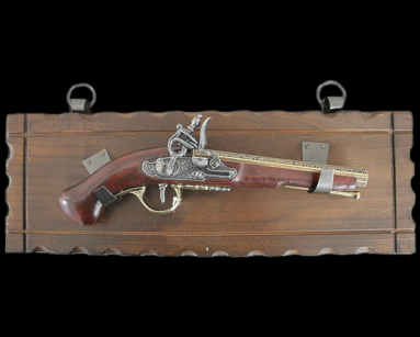 Flintlock Gun in Holz von 1781 (K1094-53L)