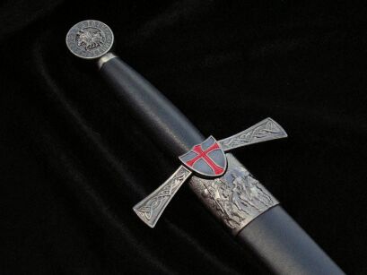 RYCERSKI SZTYLET TEMPLARIUSZY Z POCHWĄ JT5173S MEGA HIT 40 cm