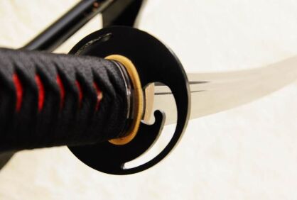 Samurai-Schwert KATANA, 1095 Hartstahl, handgeschmiedet, R842