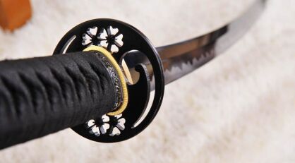 Samuraischwert KATANA, 1095 Hartstahl, handgeschmiedet, R1008