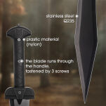 Ostry miecz gladius z pochwą 61 cm SW-1277 treningowy - 3