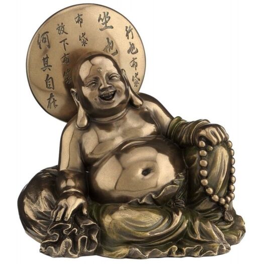 Radosny siedzący budda  Veronese WU75281A4