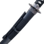 Miecz katana prawdziwy miecz samurajski wykonany ze stali z pochwą i stojakiem SW-318 - 8