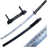 Miecz katana prawdziwy miecz samurajski wykonany ze stali z pochwą i stojakiem SW-318 - 2