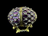 SZKATUŁKA JAJKO FABERGE  P23088C - 4