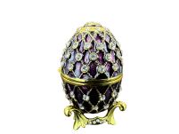 SZKATUŁKA JAJKO FABERGE  P23088C - 7