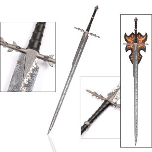 Miecz Ringwraith Inspirowany Lord of The Rings z Zawieszką 134 cm JT6242