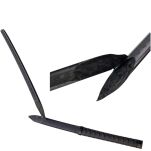 Profesjonalny Czarny Boken Treningowy Miecz Katana z Twardego Tworzywa z Pochwą, Pasem, Stojakiem oraz Pokrowcem GXSW-06 - 12