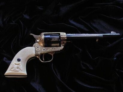 REPLIKA GUN AMERIKANISCHE Kavallerie Colt von 1873. (B-1281 / L)
