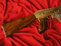 KULTOWY ZŁOTY AK-47 KARABIN KAŁASZNIKOW replika karabinu (1086/L) - 6