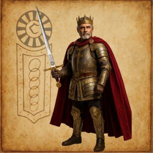GROSSE BUCHSTABEN opener Excalibur KING ARTHUR (01)