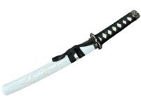 Japoński Sztylet Tanto Stalowy  z Pochwą Drewnianą i ze Stojakiem  Nożyk do Listów  HK1101S - 6