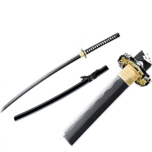 Katana Schwert scharf echt zum Training Metall Stahl 1045 Samurai 100% handgefertigt Nur für Erwachsene - 18 Jahre erforderlich SW-9260