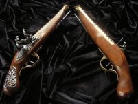 BRITISH SET Duellpistolen aus dem XVIII Jahrhundert. (2-1196-L) - 3