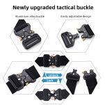 Zestaw P-1 pasek taktyczny, saszetka, 2 uchwyty molle oraz długopis multitool 8w1 - 6