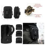 Zestaw P-1 pasek taktyczny, saszetka, 2 uchwyty molle oraz długopis multitool 8w1 - 3