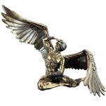STEAMPUNK SIEDZĄCY SKRZYDLATY AKT MĘSKI VERONESE wu77045a4 - 9