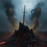 Miecz Witch King Angmar Inspirowany Lord of The Rings z Zawieszką 137 cm JT6241 - 2