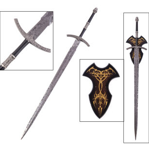 Miecz Witch King Angmar Inspirowany Lord of The Rings z Zawieszką 137 cm JT6241
