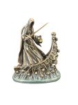 Figurka Czacha ŚMIERĆ mroczny POSŁANIEC Potępionych Dusz Gothic VERONESE WU78065A4 - 10