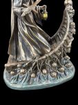 Figurka Czacha ŚMIERĆ mroczny POSŁANIEC Potępionych Dusz Gothic VERONESE WU78065A4 - 5