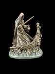 Figurka Czacha ŚMIERĆ mroczny POSŁANIEC Potępionych Dusz Gothic VERONESE WU78065A4 - 11