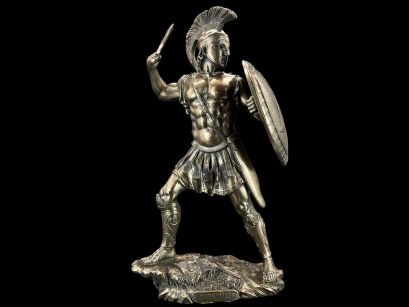 EINZIGARTIGER Spartanischer Krieger mit Schwert und Schild VERONESE (WU75973A4)