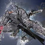 Miecz Katana Ninja Treningowy z Pochwą 71 cm D119 - 5