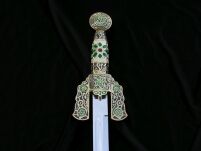 ARABSKA ZAKRZYWIONA SZABLA MIECZ 205 - 4