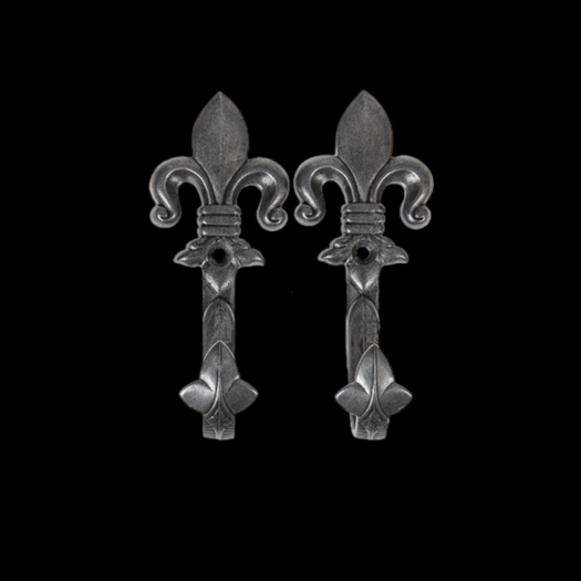 SILBER SET Kleiderbügel LILIE (K1070)