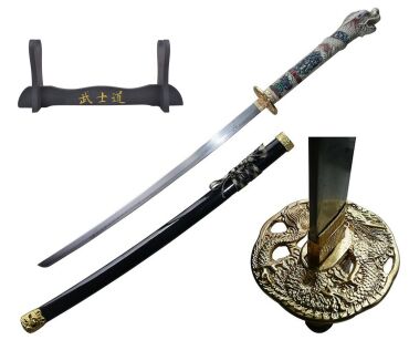 Samurai-Schwert Katana + Ständer 4km124-430bk