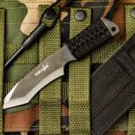 Nóż taktyczny TANTO z krzesiwem ok 18 cm HK-759 - 3