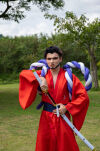 Miecz Katana Roronoa Zoro Kozuki Oden's Ame no Habakiri One Piece Drewniany JT10661W - 7