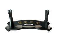 Solidny stojak pojedynczy do ekspozycji mieczy japońskich katana, wakizashi, tanto GXWOOD-04 - 4