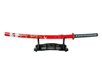 Solidny stojak pojedynczy do ekspozycji mieczy japońskich katana, wakizashi, tanto GXWOOD-04 - 5