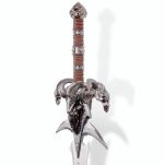 Wielki Miecz Stalowy Inspirowany World of Warcraft z zawieszką 120 cm JT6099 - 7