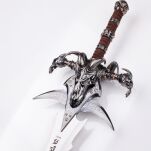 Wielki Miecz Stalowy Inspirowany World of Warcraft z zawieszką 120 cm JT6099 - 11