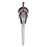 Wielki Miecz Stalowy Inspirowany World of Warcraft z zawieszką 120 cm JT6099 - 9