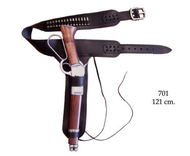 LEDERGÜRTEL COWBOY mit KUGELN (701)
