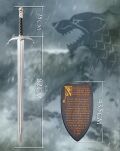 Miecz John Snow inspirowany Longclaw Game of The Thrones 107 cm JOT5909M - 3