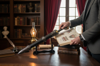 RZYMSKI MIECZ GLADIUS Z POCHWĄ JT6056BK MEGA HIT + STOJAK  80cm CZARNY - 6