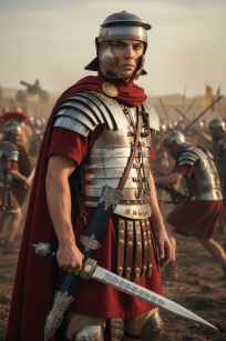 RZYMSKI MIECZ GLADIUS Z POCHWĄ JT6056BK MEGA HIT + STOJAK  80cm CZARNY