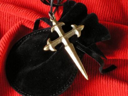 Goldene Kreuz-Templer - Anhänger (AGCD / 12.01)