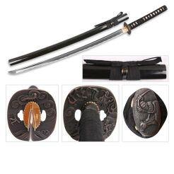 Profi Katana Schwert scharf echt zum Training Metall Kohlenstoffstahl 1060 Samurai 100% handgefertigt Nur für Erwachsene - 18 Jahre erfor DS032