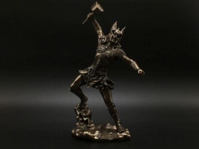 Nordycki BÓG burzy i piorunów THOR z młotem VERONESE (WU76419A1)