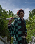 Miecz Katana Demon Slayer Kamado's Nichirin Drewniany JT10014 - 10